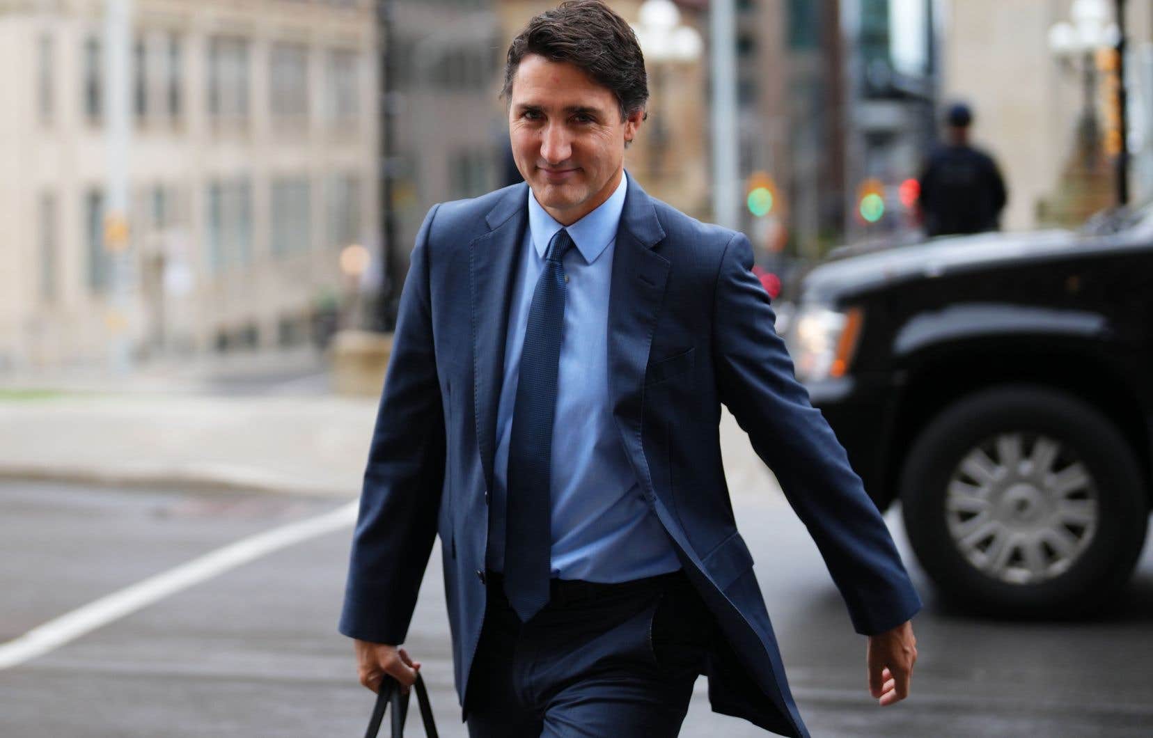 Justin Trudeau, qu’on voit ici mardi à Ottawa, prendra la parole mercredi à la tribune de cette rencontre internationale de l’ONU conçue pour rehausser l’ambition climatique, à deux mois de la prochaine conférence des Nations unies sur les changements climatiques (COP28).