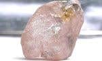 Un diamant rose de 170 carats, découvert à la mine de Lulo dans la région nord-est de l’Angola.